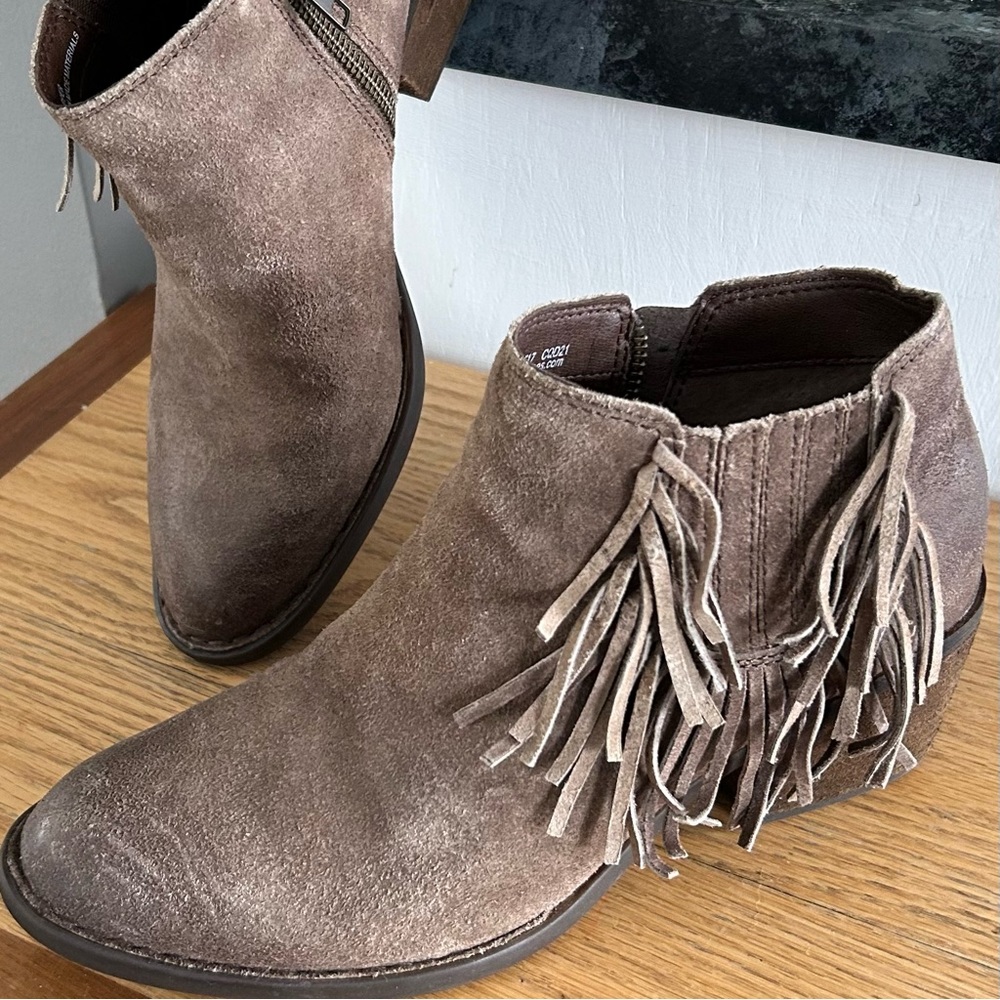 Born Boots Leather Brown 8